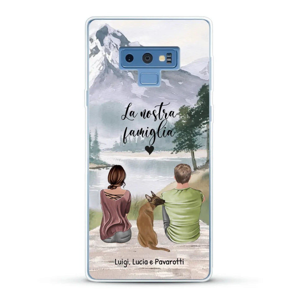 Insieme al nostro animale domestico - Custodia per il telefono personalizzata