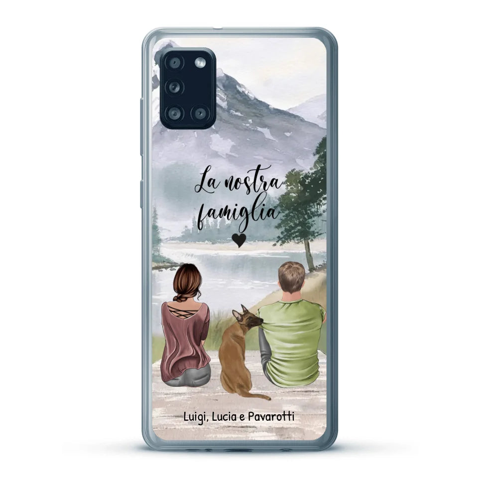 Insieme al nostro animale domestico - Custodia per il telefono personalizzata