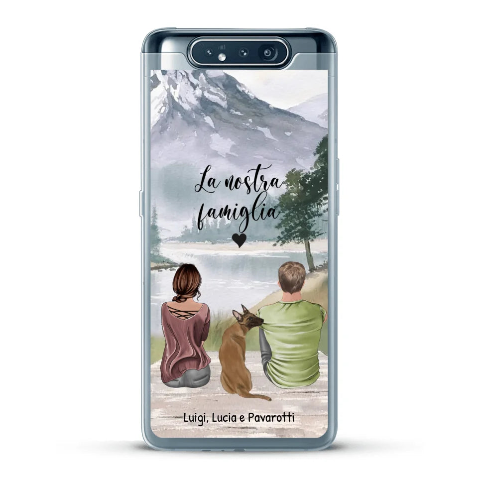 Insieme al nostro animale domestico - Custodia per il telefono personalizzata