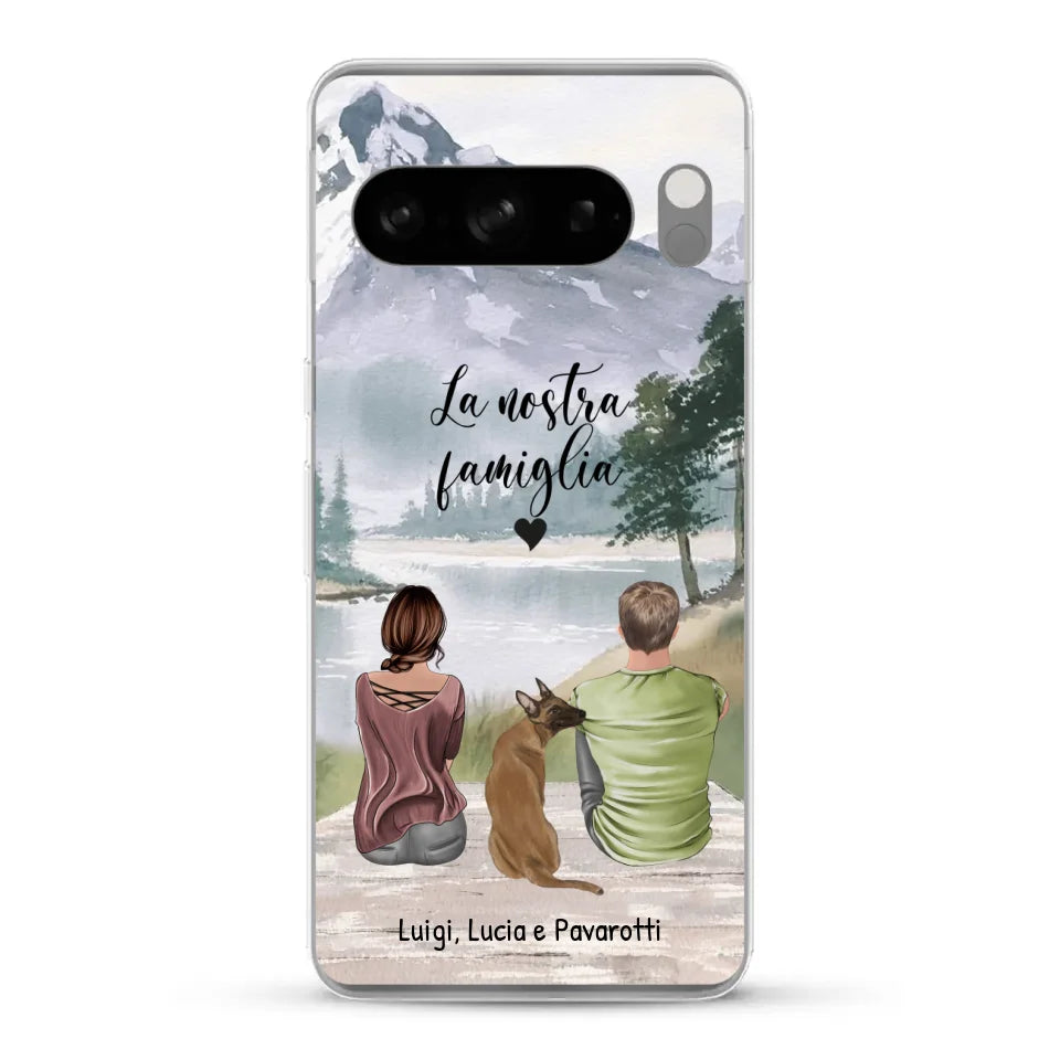 Insieme al nostro animale domestico - Custodia per il telefono personalizzata
