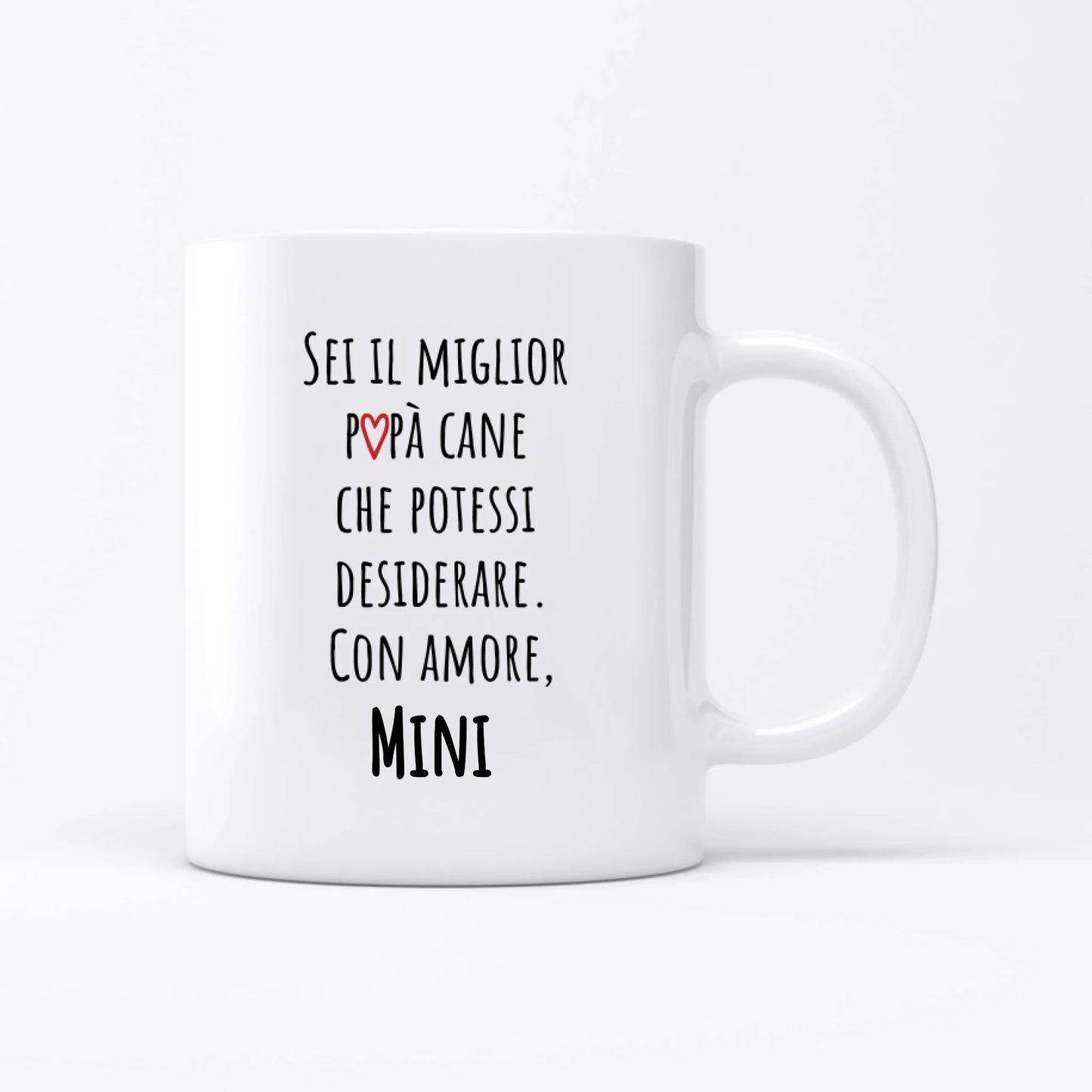 Il miglior papà di pelosi - Tazza personalizzata