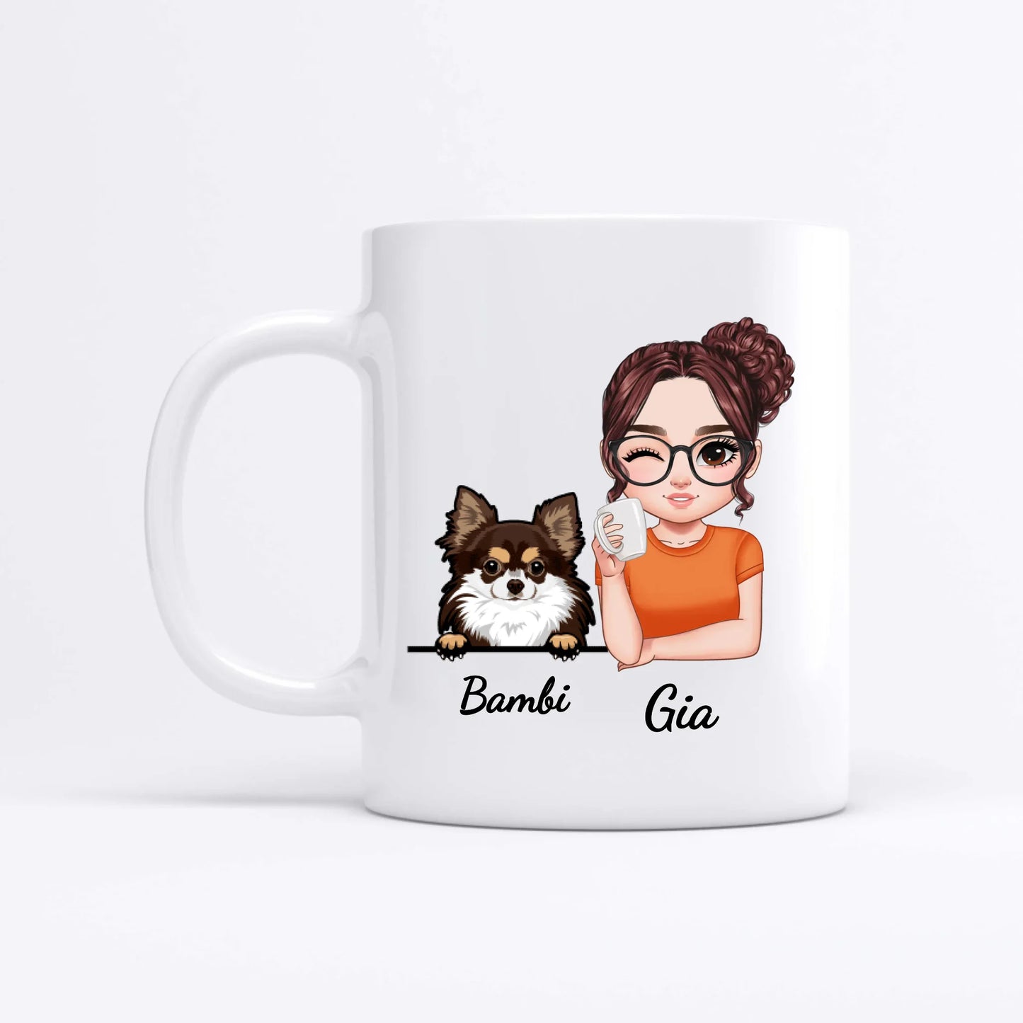 La miglior mamma di animali (effetto 3D) - Tazza personalizzata