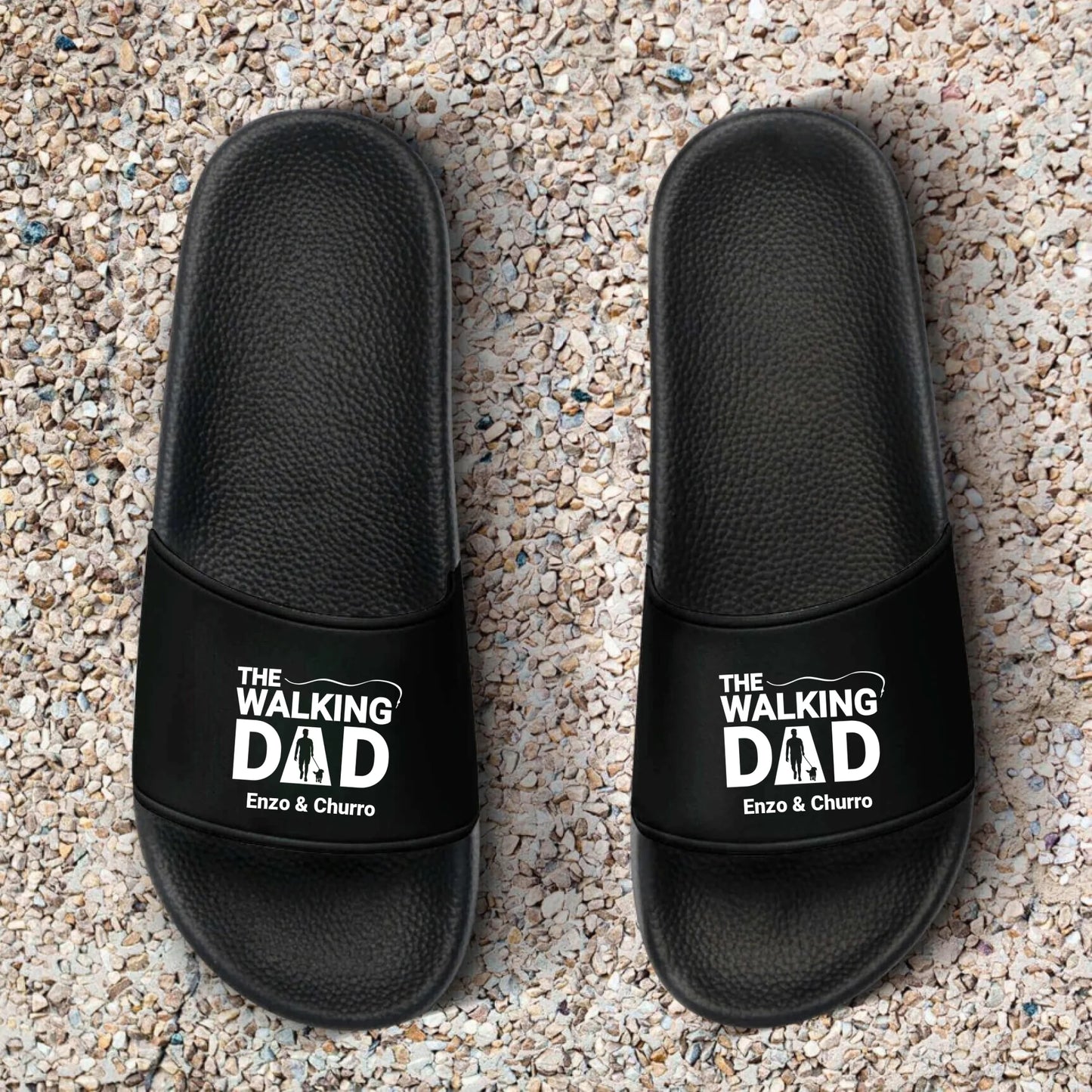 The Walking Dad - Ciabatte da bagno personalizzate