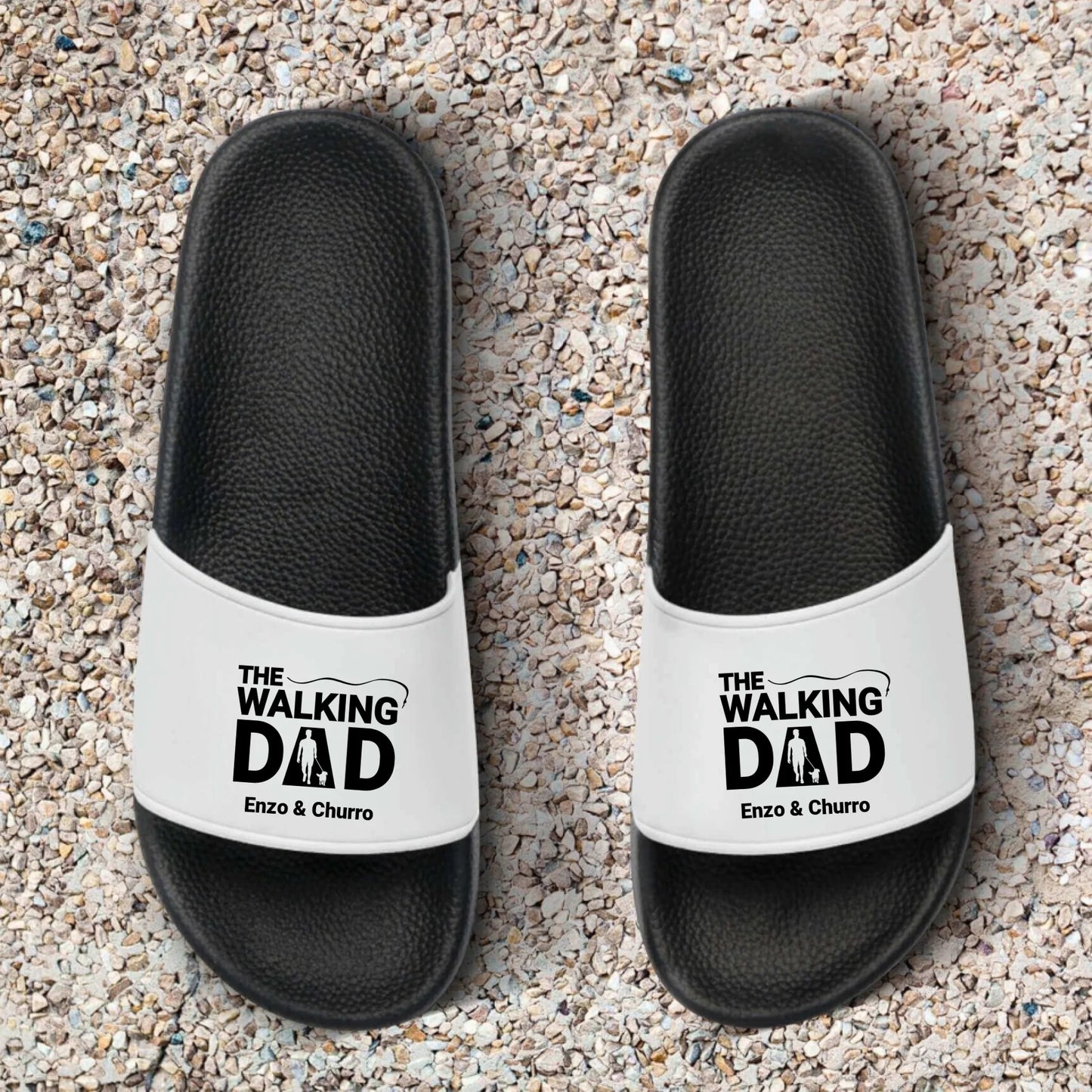 The Walking Dad - Ciabatte da bagno personalizzate