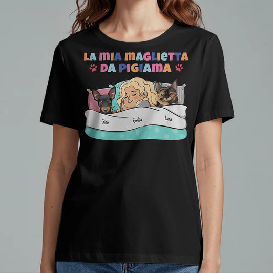 La mia maglietta ufficiale da pigiama - Maglietta personalizzata