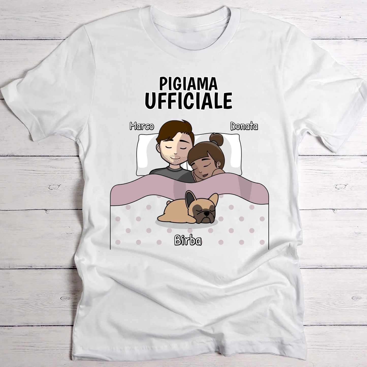 Tempo di coccole con gli animali domestici - Maglietta personalizzata