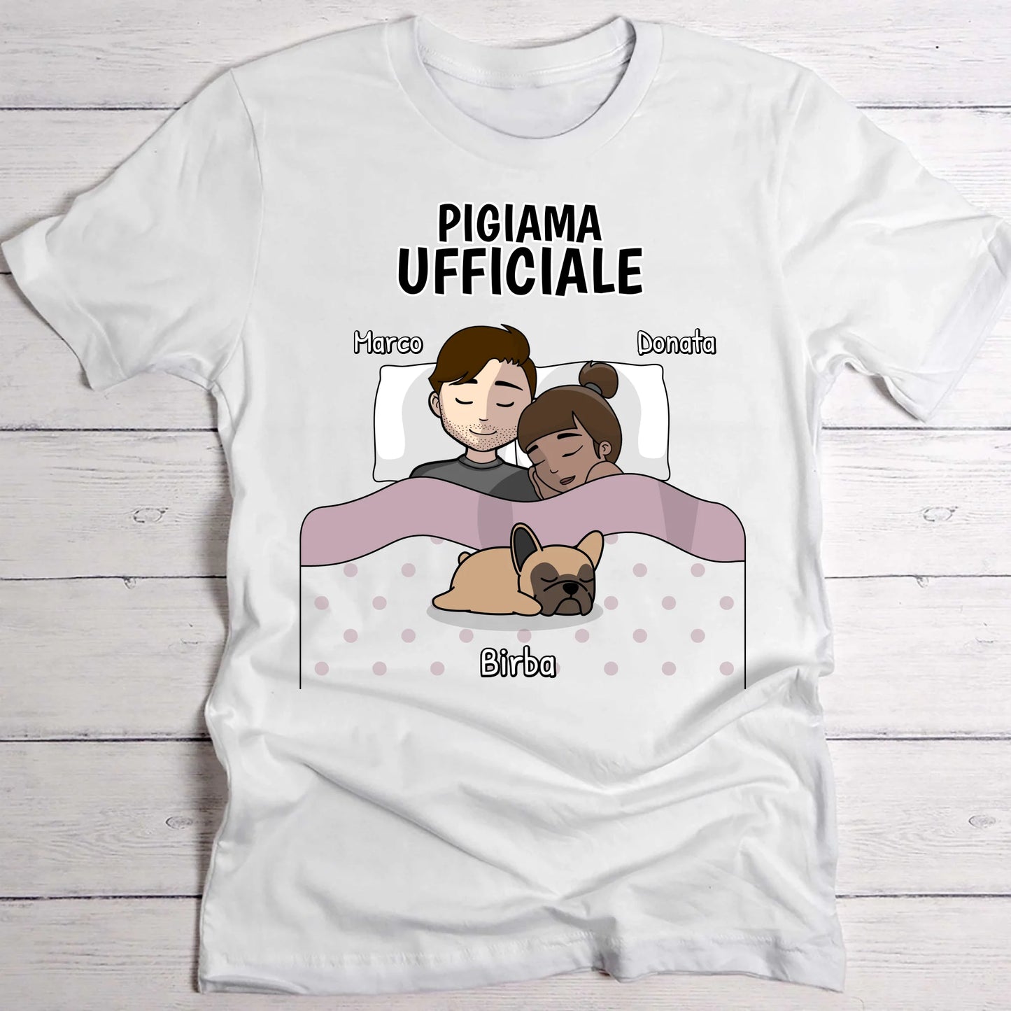 Tempo di coccole con gli animali domestici - Maglietta personalizzata