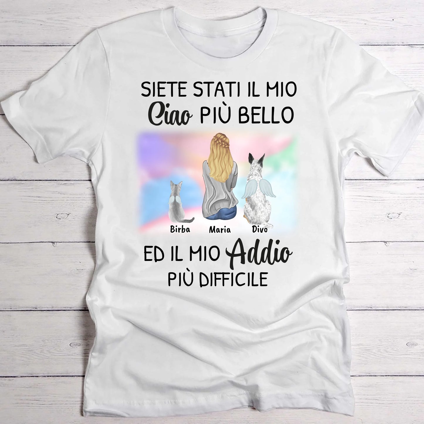 Il mio ciao più bello - Maglietta Personalizzata