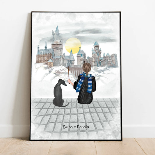 Studente di magia single - Poster personalizzato
