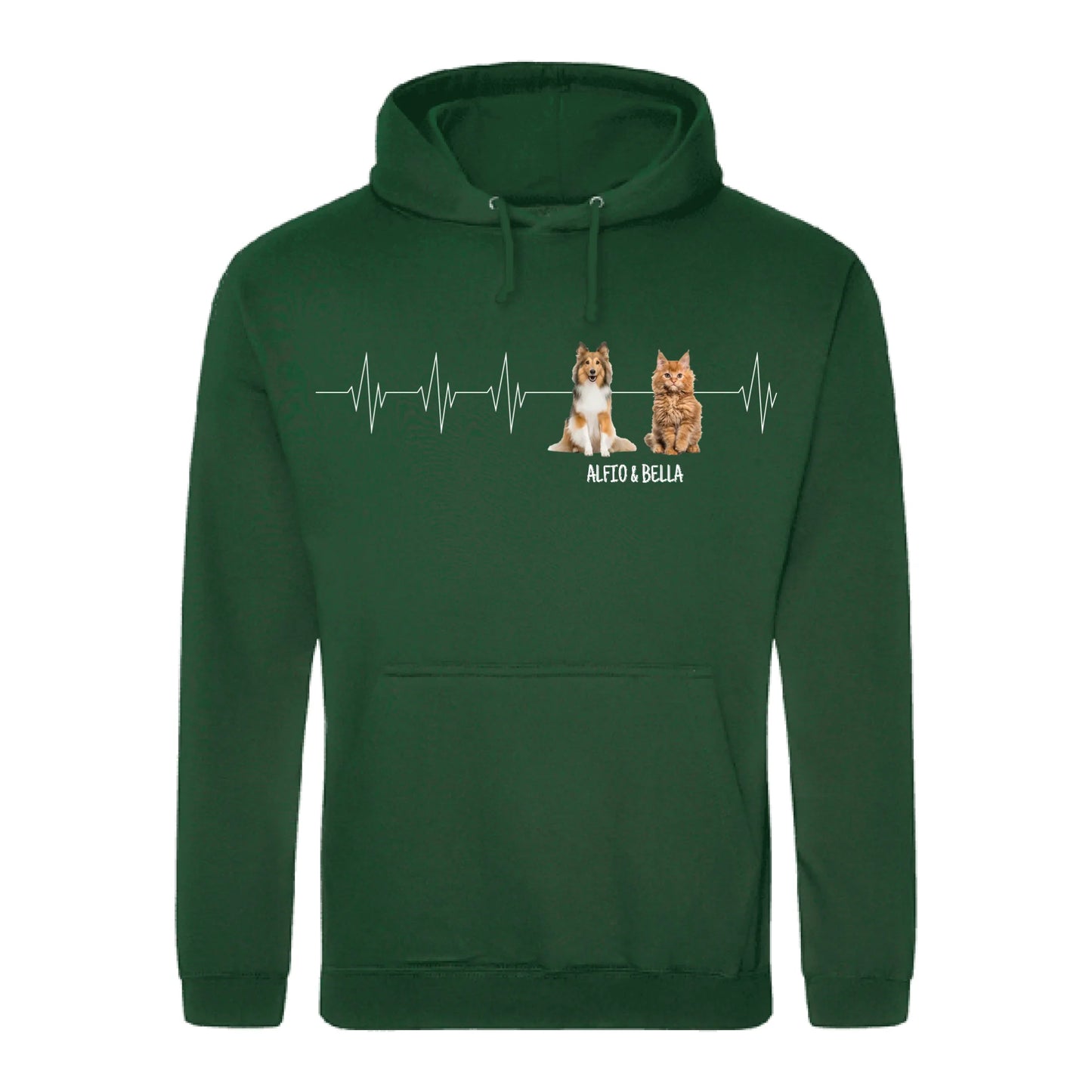 Battito del cuore - Felpa personalizzata