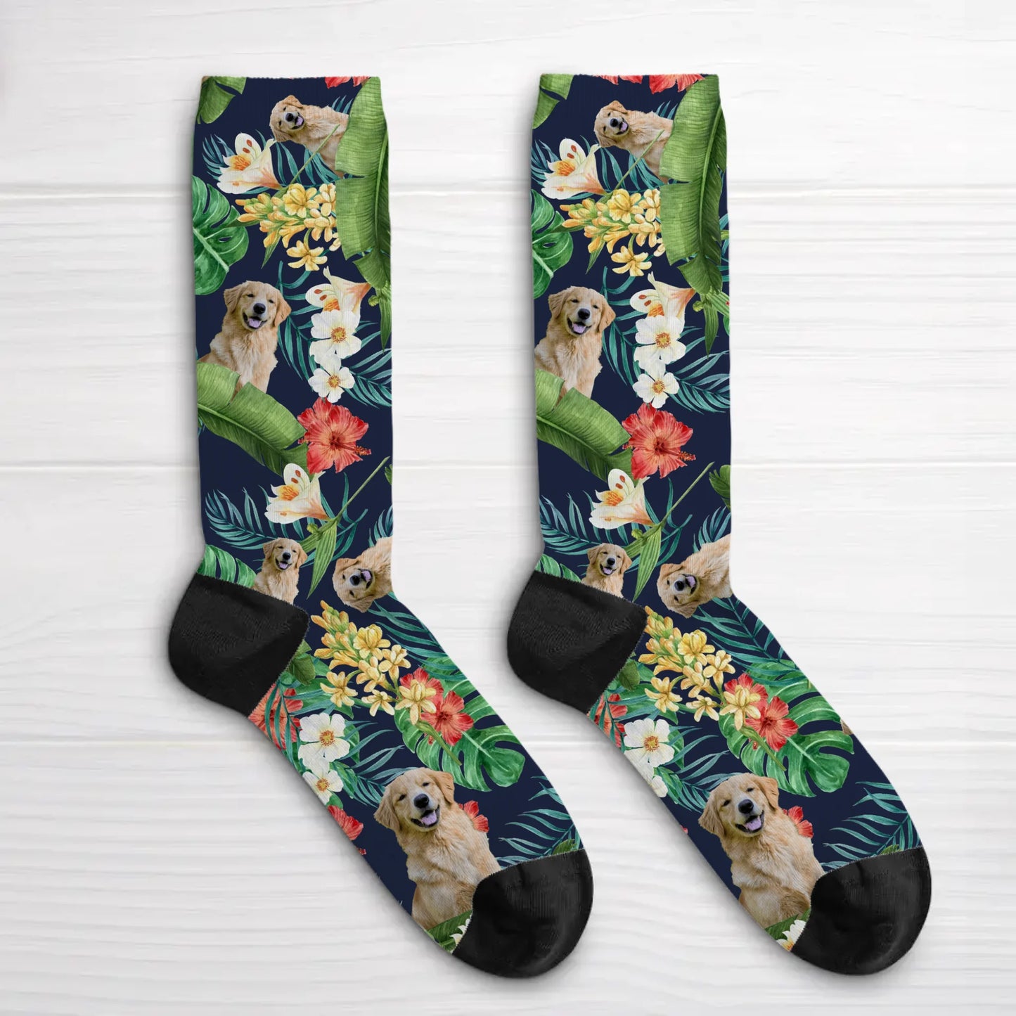 Animale da compagnia tropicale - Calzini personalizzati