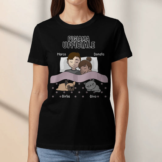 Tempo di coccole con gli animali domestici - Maglietta personalizzata