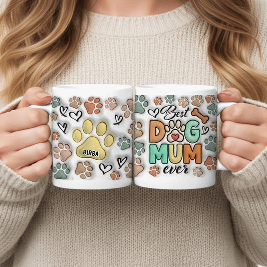 I migliori genitori di animali (aspetto 3D) - Tazza personalizzata
