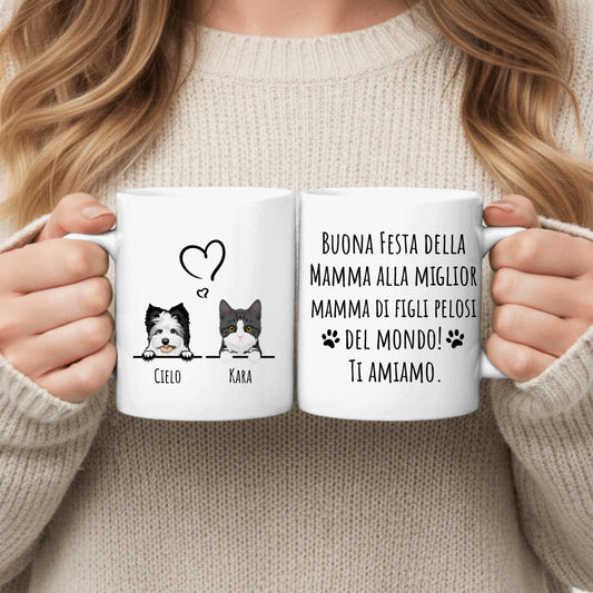 Buona Festa della Mamma - Tazza personalizzata