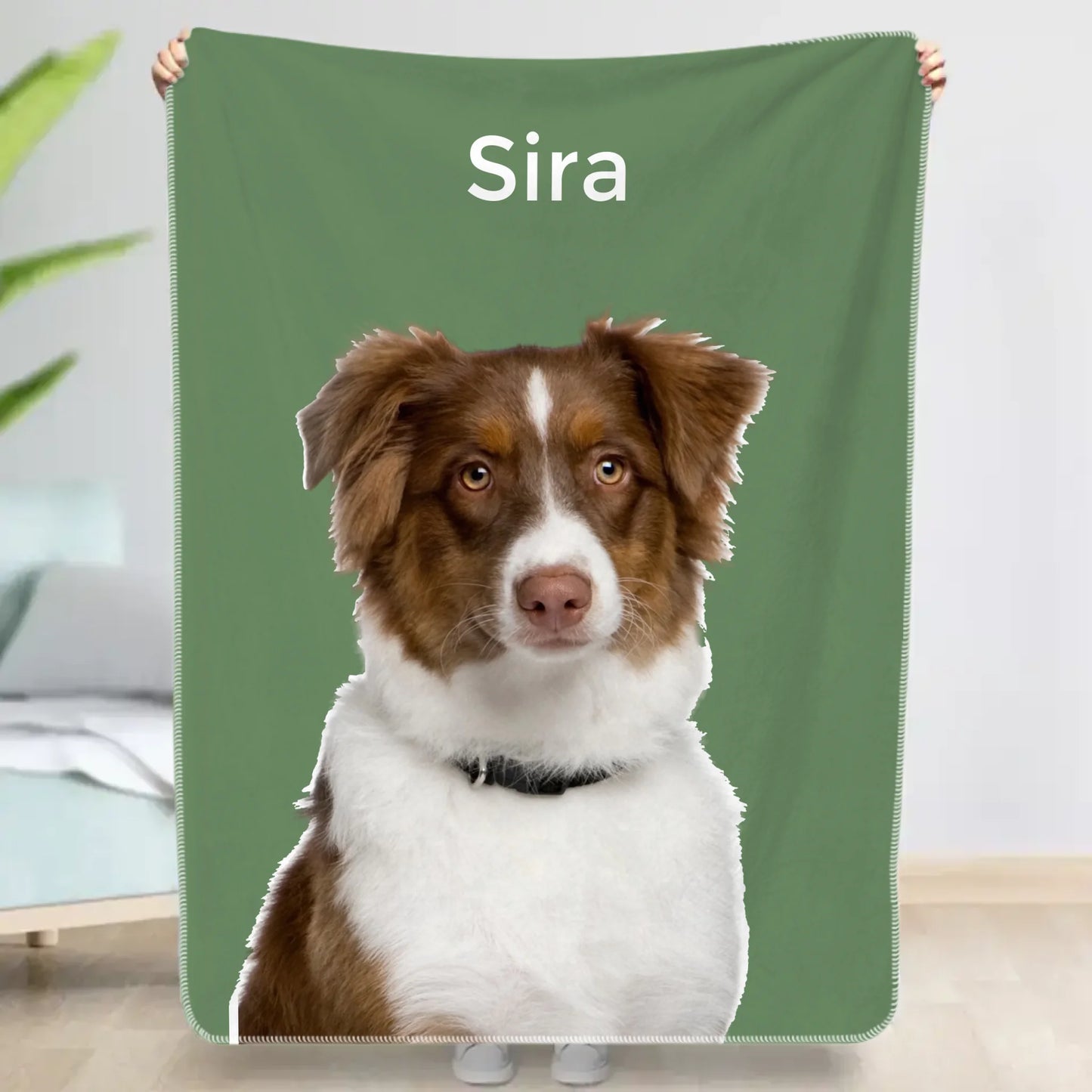 Ritratto animale domestico - Plaid personalizzato