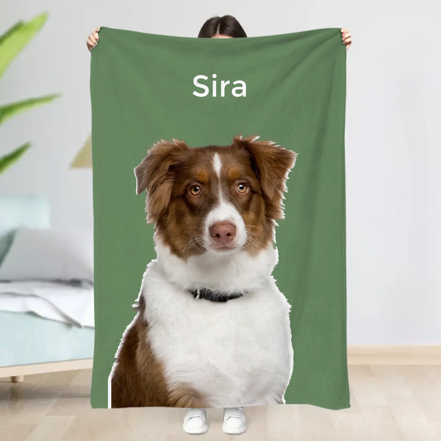 Ritratto animale domestico - Plaid personalizzato