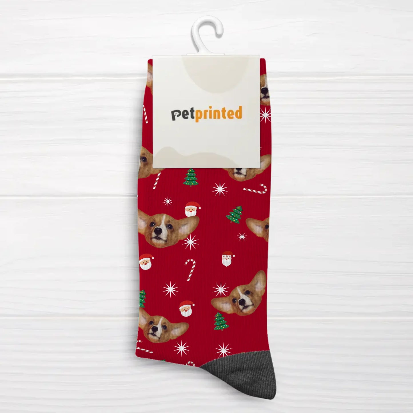 La tua foto (edizione natalizia) - Calzini personalizzati