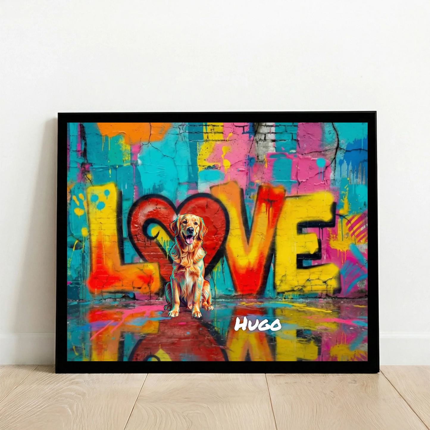 Framed Poster UK horizontal