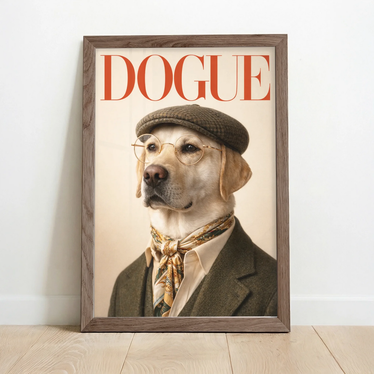 Framed Poster UK oak copy