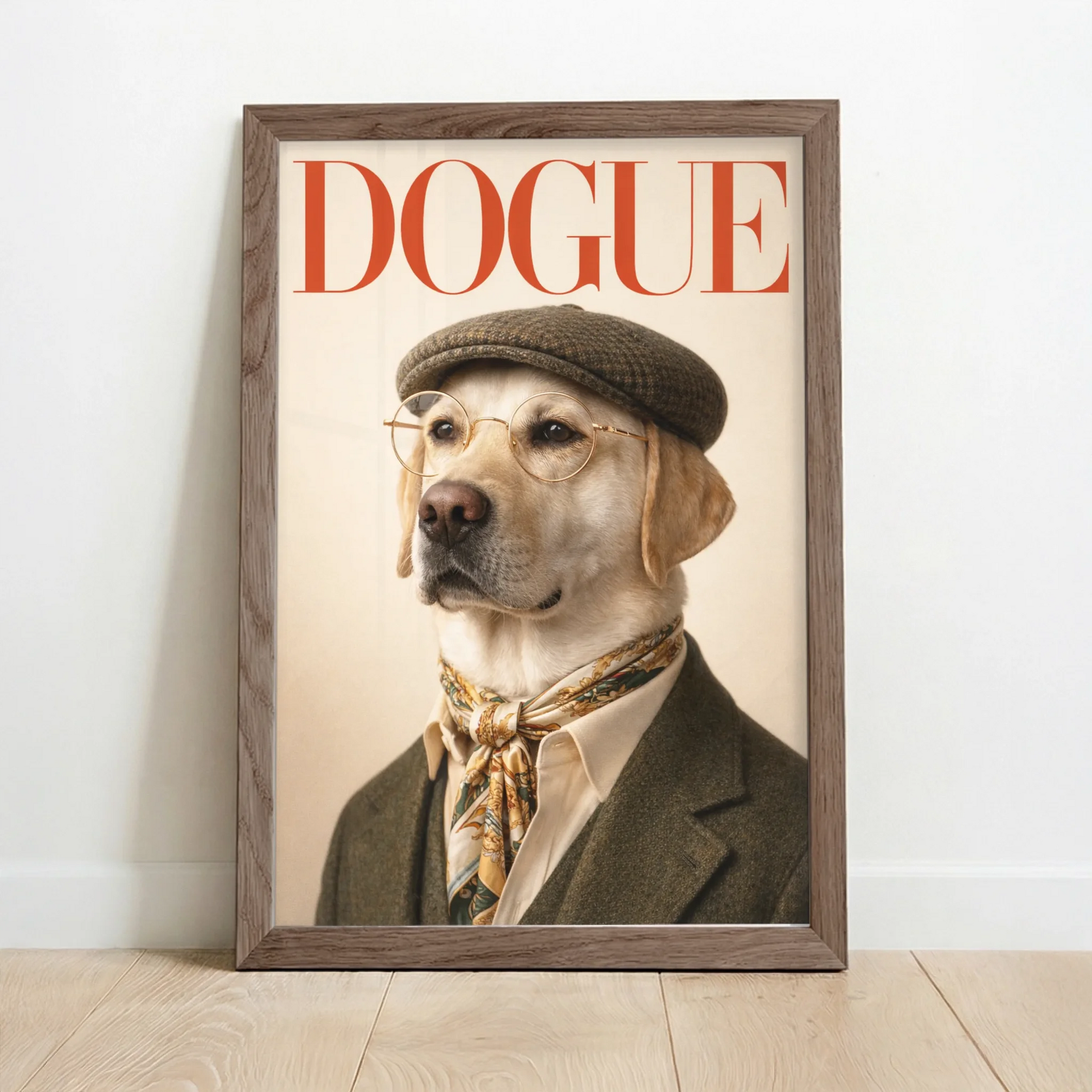 Framed Poster UK oak copy
