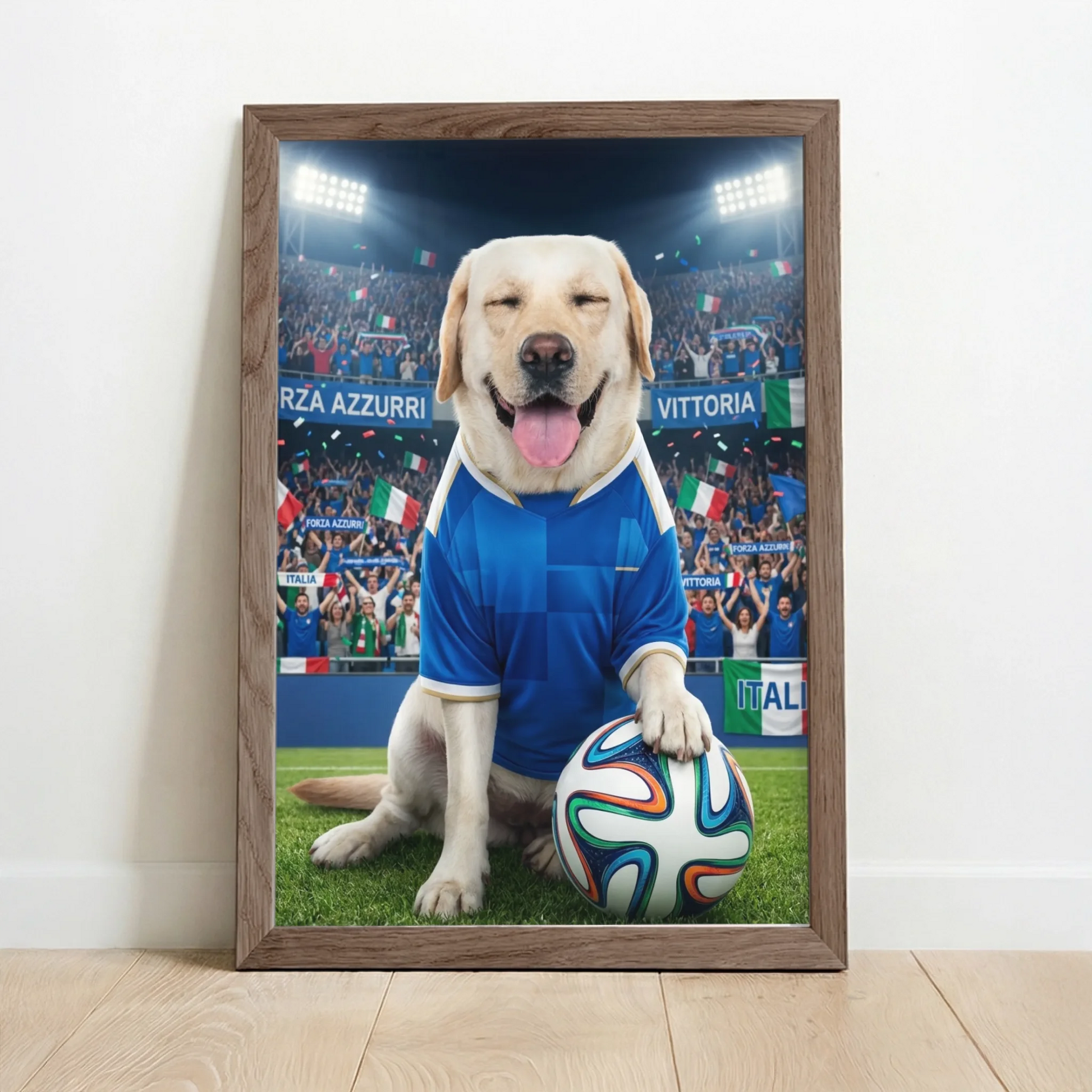 Framed Poster UK oak copy