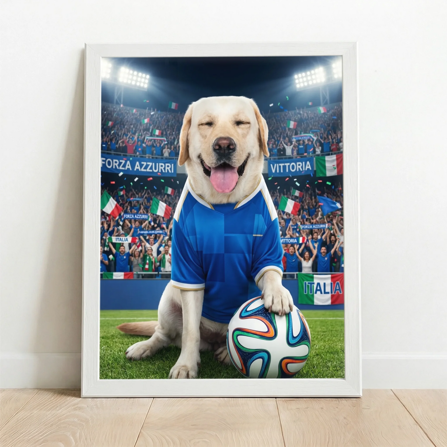 Framed Poster white