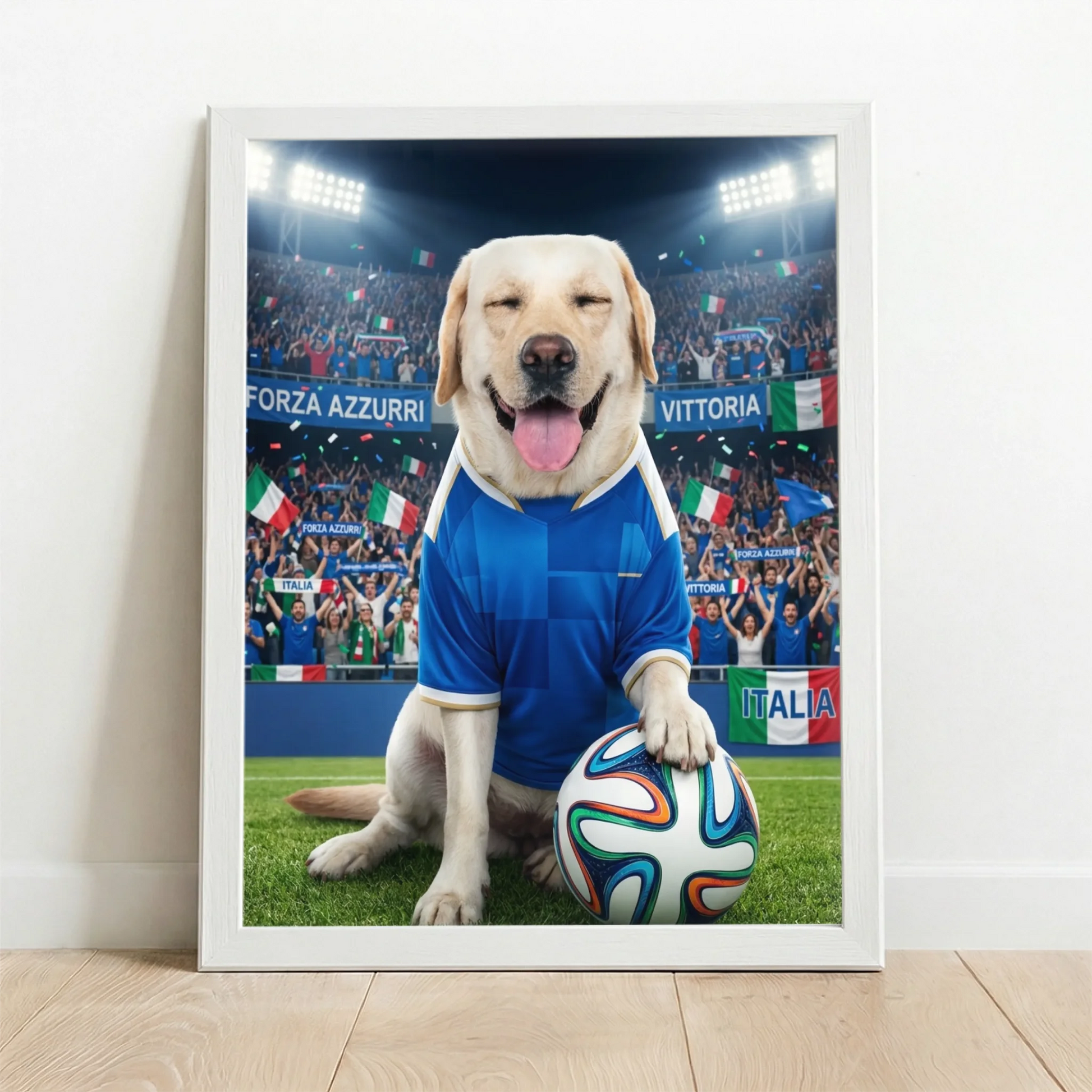 Framed Poster white