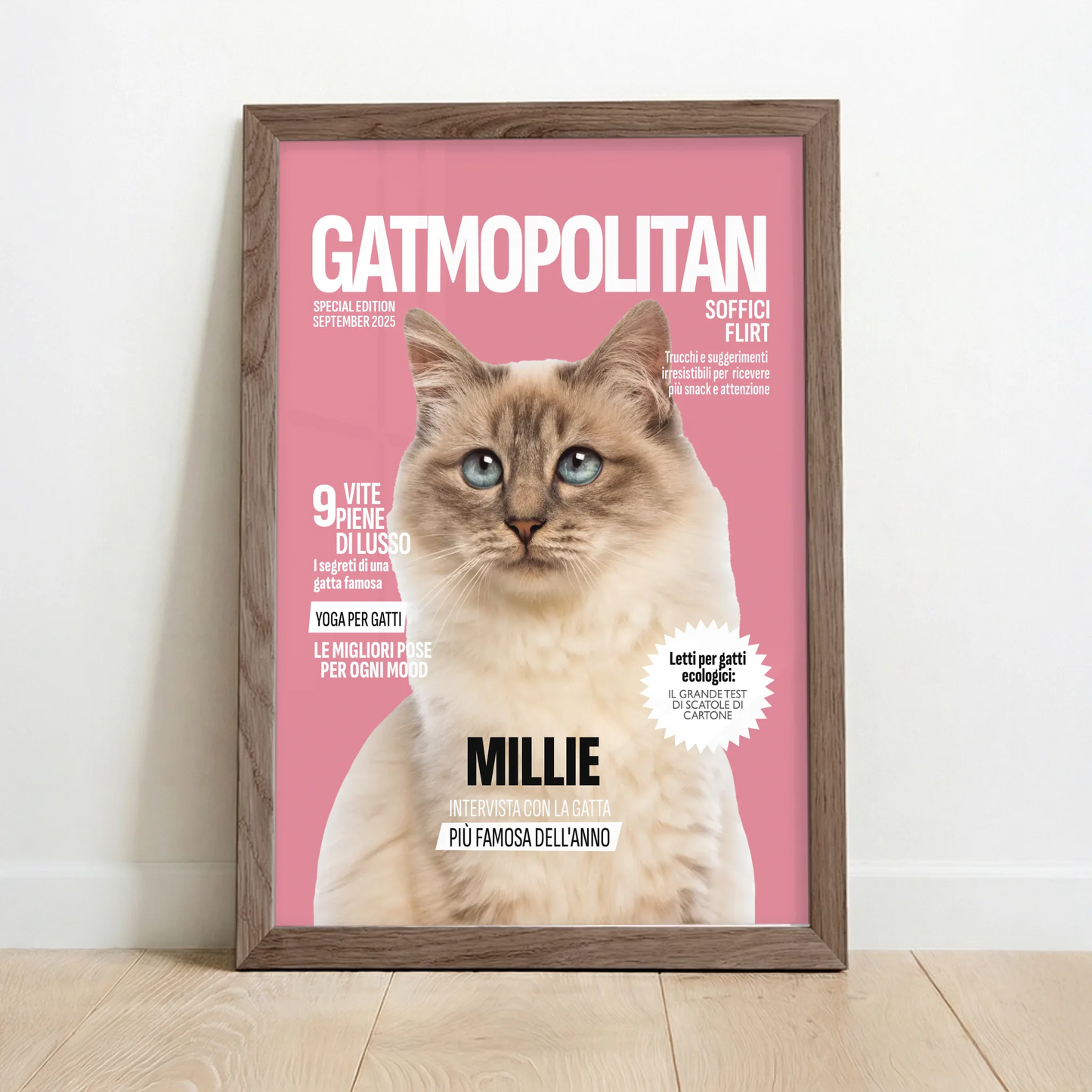 Framed Poster UK oak copy