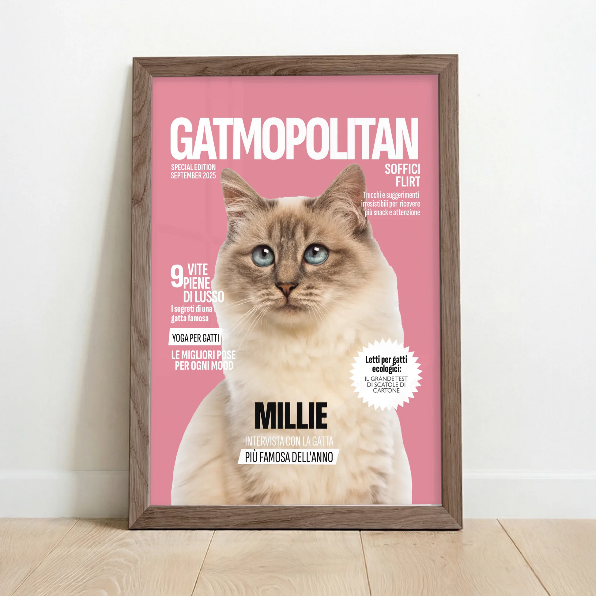 Framed Poster UK oak copy