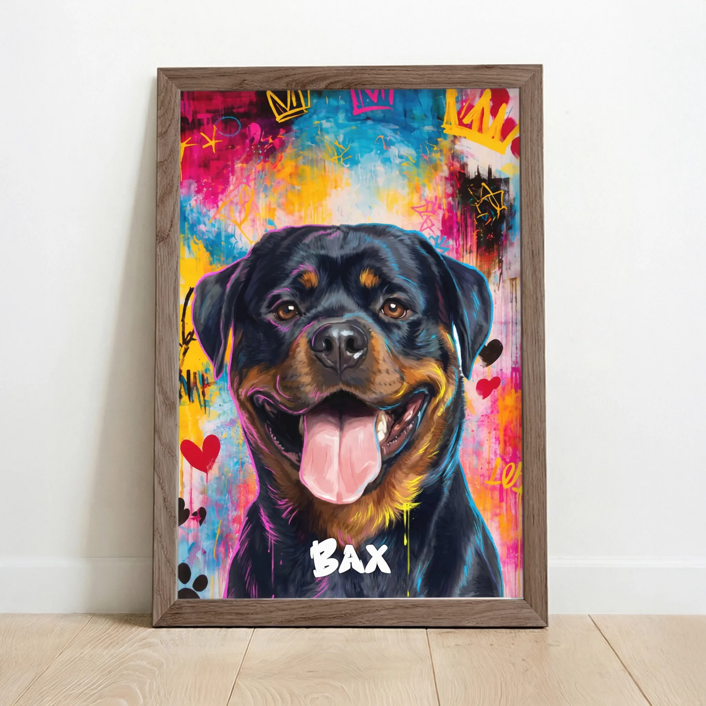Framed Poster UK oak copy