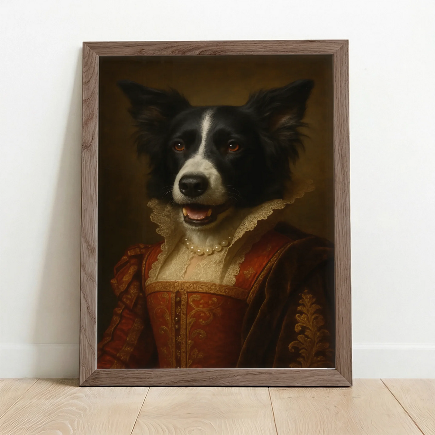 Framed Poster UK oak