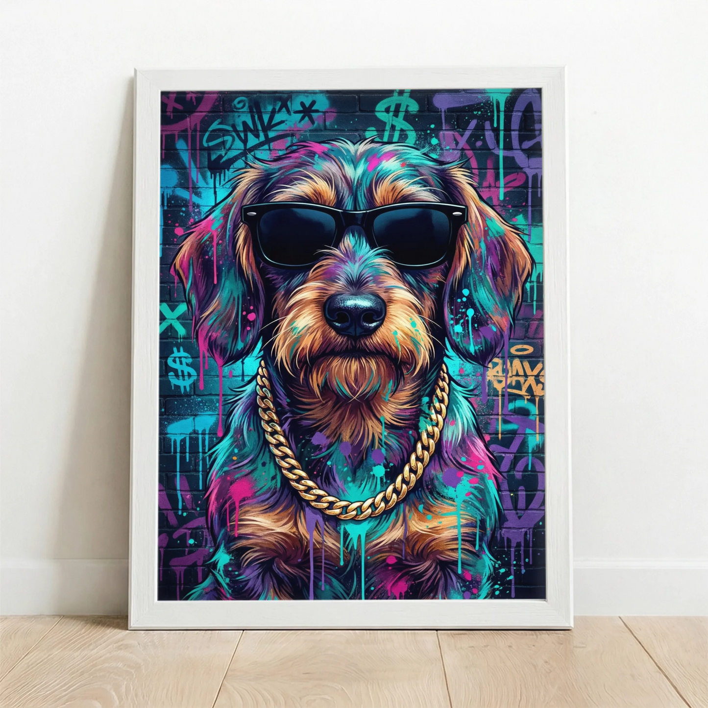Framed Poster white