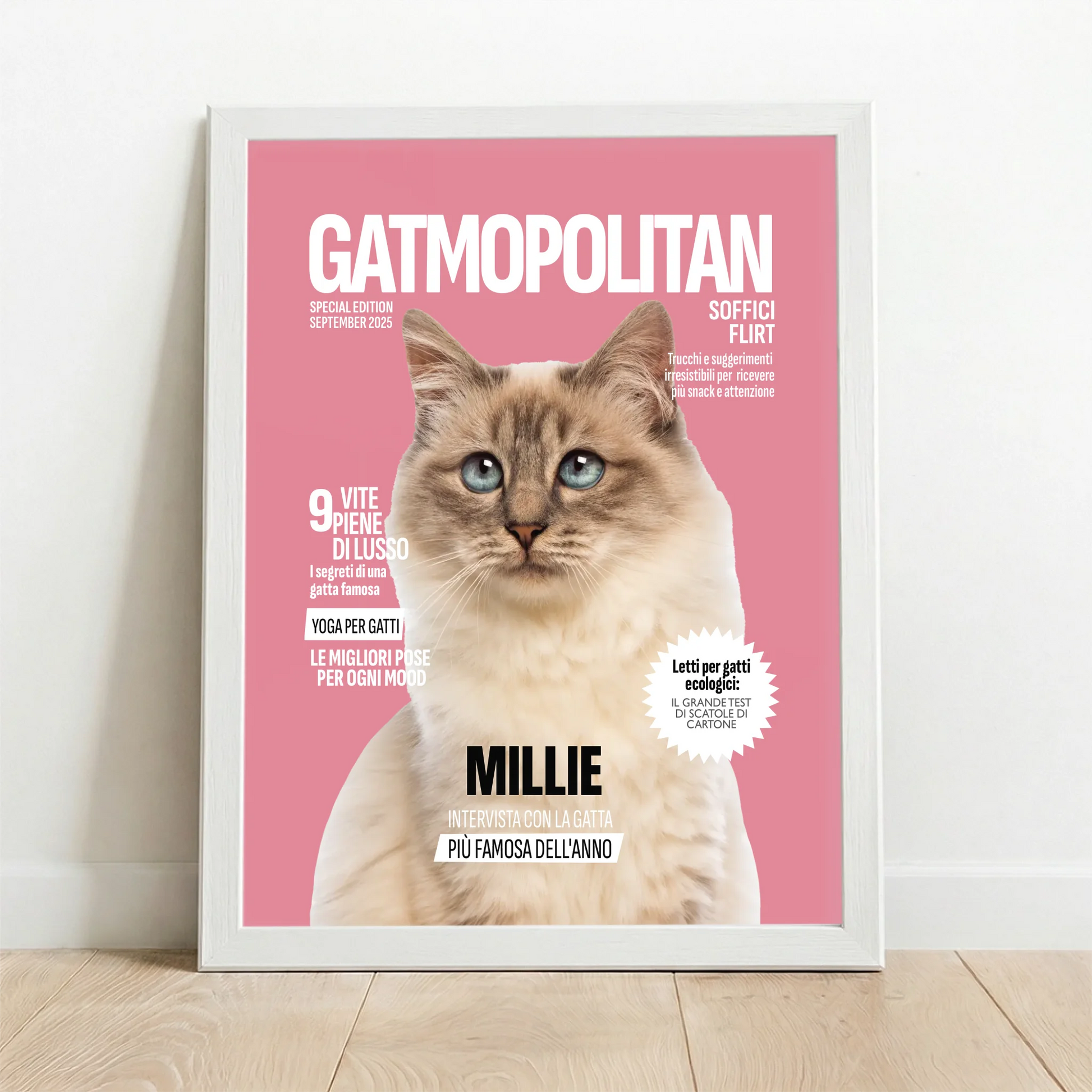 Framed Poster white