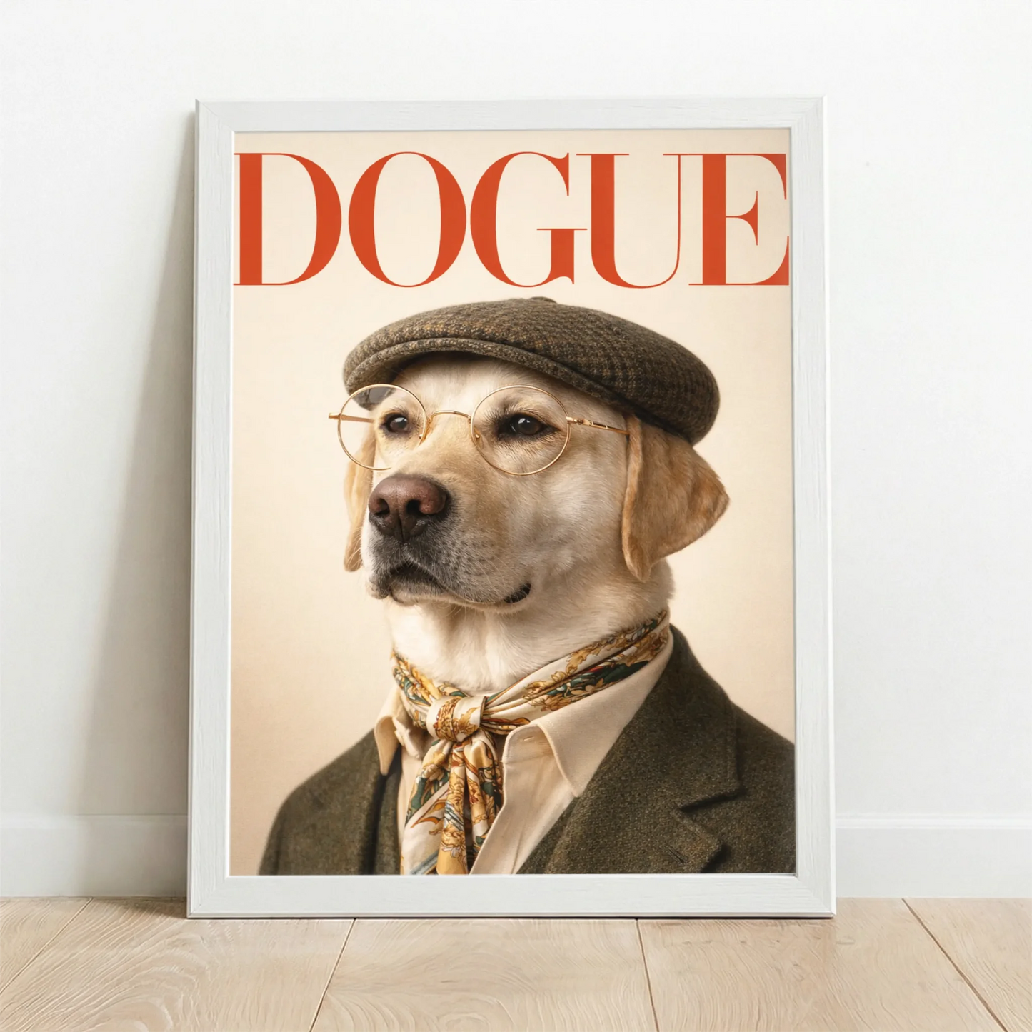 Framed Poster white