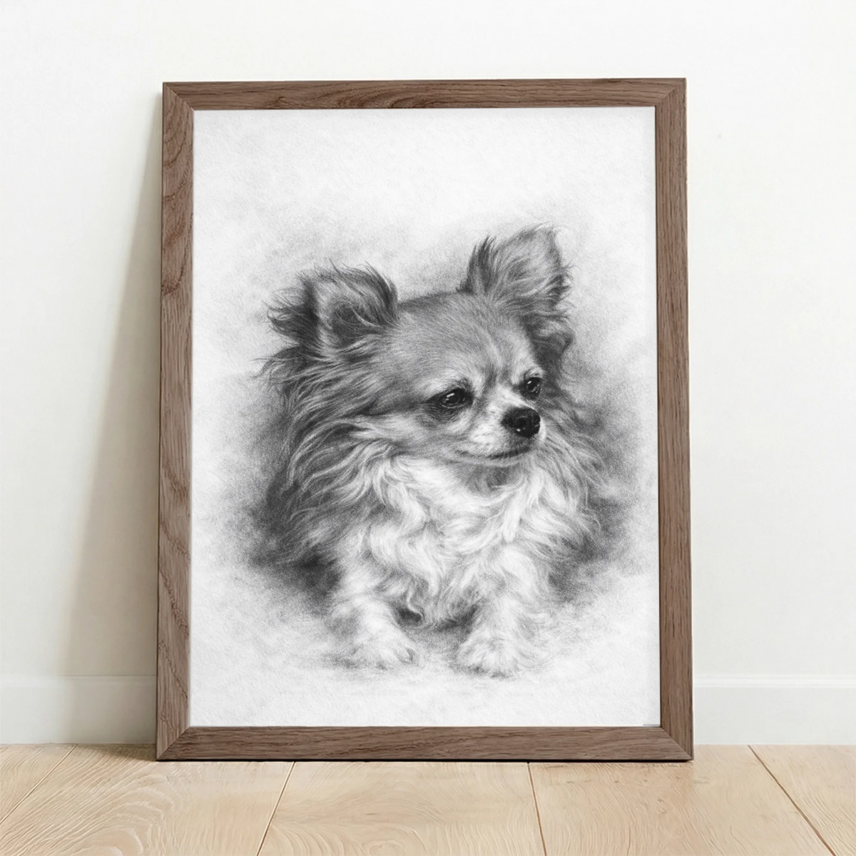 Framed Poster UK oak
