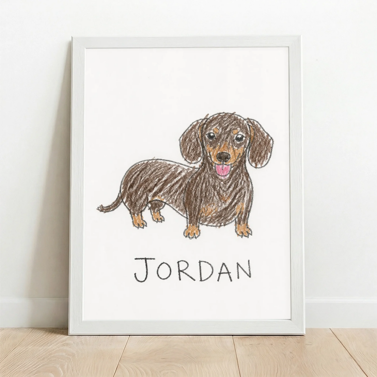Framed Poster white