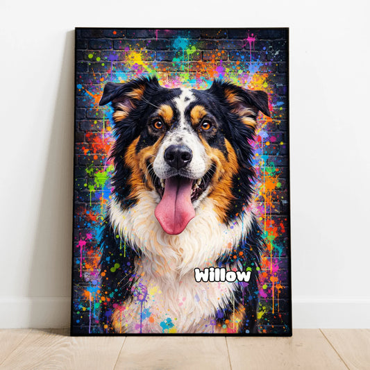 Poster personalizzato - Schizzo di colore