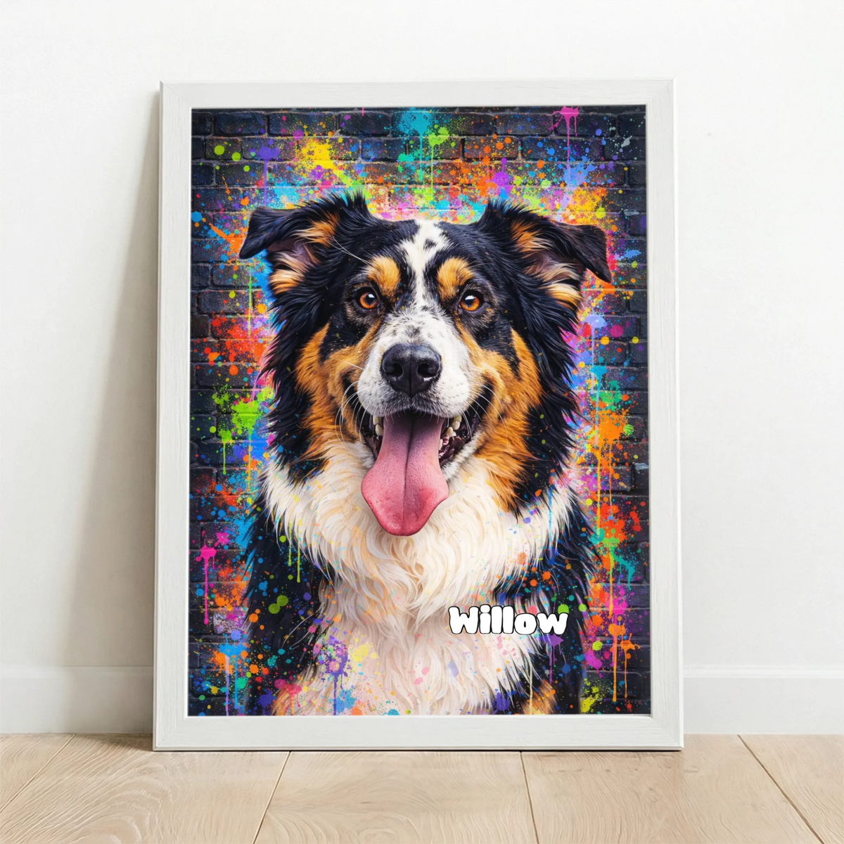 Framed Poster white