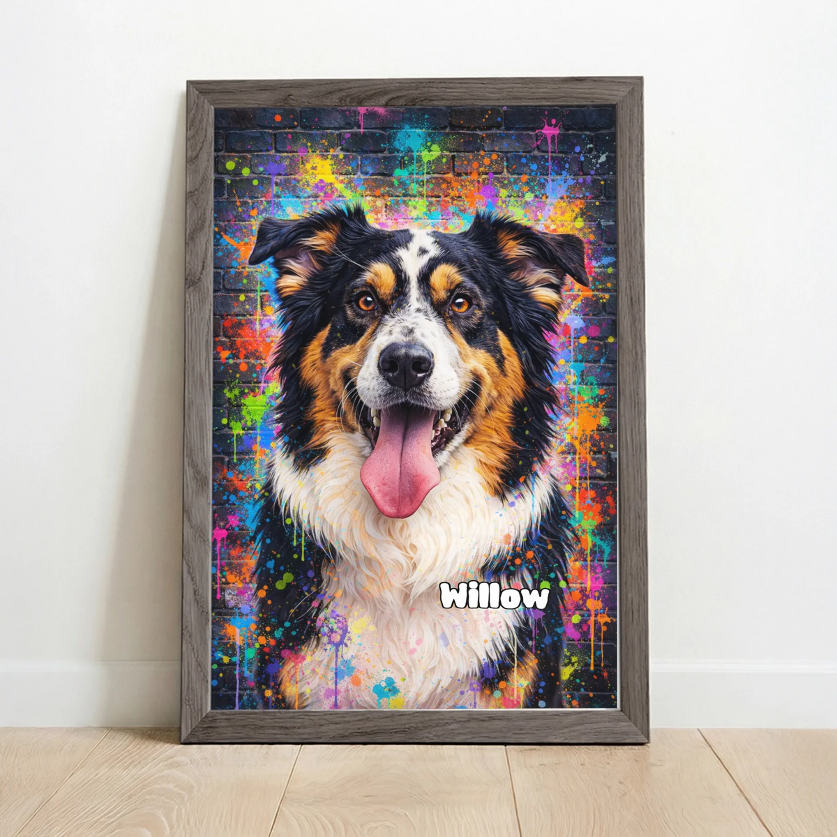 Framed Poster UK oak copy